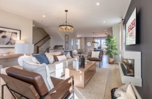 custom Lighting in an open space